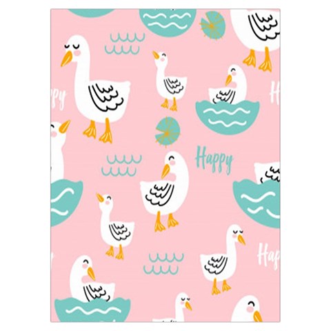 Cute Owl Doodles With Moon Star Seamless Pattern Playing Cards Single Design (Rectangle) with Custom Box from ArtsNow.com Card