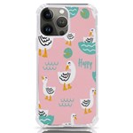 Cute Owl Doodles With Moon Star Seamless Pattern iPhone 13 Pro Max TPU UV Print Case
