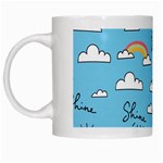 Sky Pattern White Mug