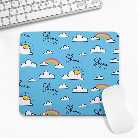 Sky Pattern Large Mousepad from ArtsNow.com Front