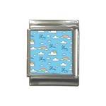Sky Pattern Italian Charm (13mm)