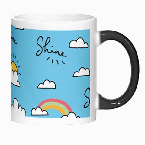 Sky Pattern Morph Mug from ArtsNow.com Right