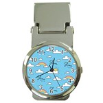 Sky Pattern Money Clip Watches