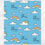 Sky Pattern Canvas 8  x 10 