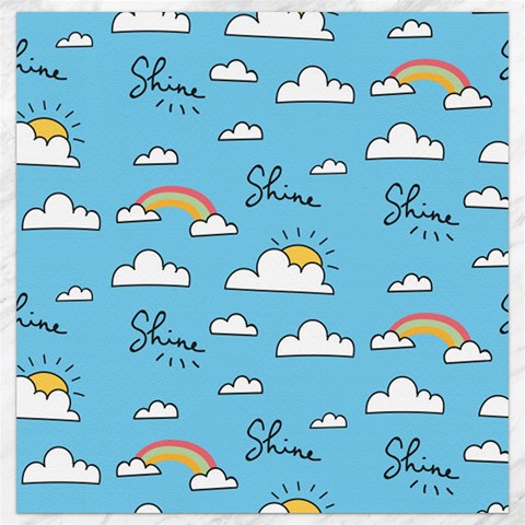 Sky Pattern Canvas 12  x 12  from ArtsNow.com 11.4 x11.56  Canvas - 1