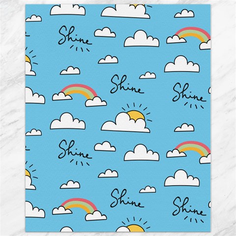 Sky Pattern Canvas 11  x 14  from ArtsNow.com 10.95 x13.48  Canvas - 1