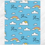 Sky Pattern Canvas 11  x 14 