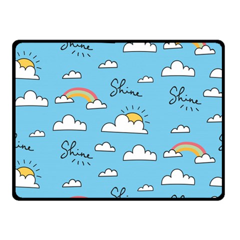 Sky Pattern Two Sides Fleece Blanket (Small) from ArtsNow.com 45 x34  Blanket Front