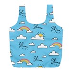 Sky Pattern Full Print Recycle Bag (L)