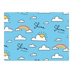 Sky Pattern Two Sides Premium Plush Fleece Blanket (Mini)