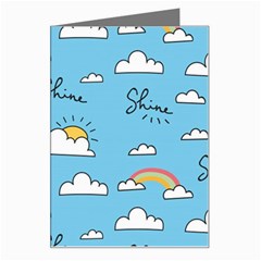Seamless Pattern Vector Owl Cartoon With Bugs Greeting Card from ArtsNow.com Left