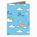 Seamless Pattern Vector Owl Cartoon With Bugs Greeting Cards (Pkg of 8)