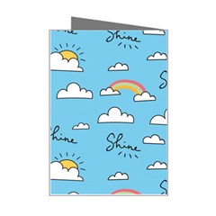 Seamless Pattern Vector Owl Cartoon With Bugs Mini Greeting Card from ArtsNow.com Right