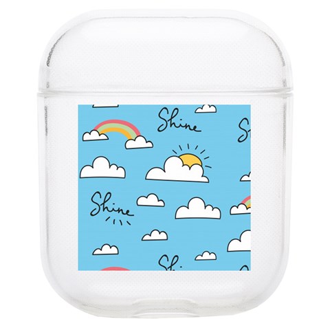 Sky Pattern Soft TPU AirPods 1/2 Case from ArtsNow.com Front
