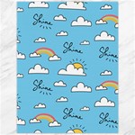 Seamless Pattern Vector Owl Cartoon With Bugs Canvas 12  x 16 