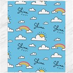 Seamless Pattern Vector Owl Cartoon With Bugs Canvas 16  x 20 