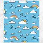 Seamless Pattern Vector Owl Cartoon With Bugs Canvas 20  x 24 