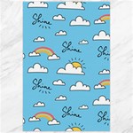 Seamless Pattern Vector Owl Cartoon With Bugs Canvas 24  x 36 