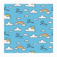 Seamless Pattern Vector Owl Cartoon With Bugs Medium Glasses Cloth (2 Sides) from ArtsNow.com Back