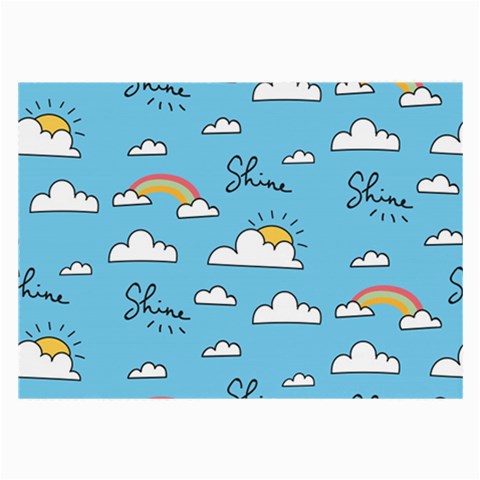 Seamless Pattern Vector Owl Cartoon With Bugs Large Glasses Cloth from ArtsNow.com Front