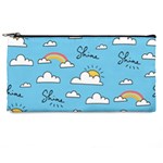 Seamless Pattern Vector Owl Cartoon With Bugs Pencil Case