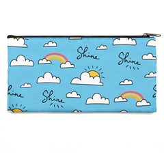 Seamless Pattern Vector Owl Cartoon With Bugs Pencil Case from ArtsNow.com Back