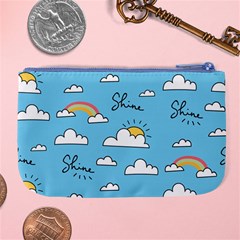 Sky Pattern Large Coin Purse from ArtsNow.com Back