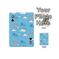 Queen Seamless Pattern Vector Owl Cartoon With Bugs Playing Cards 54 Designs (Mini) from ArtsNow.com Front - SpadeQ