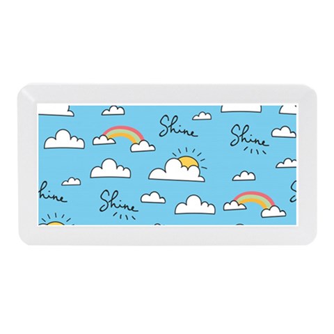 Seamless Pattern Vector Owl Cartoon With Bugs Memory Card Reader (Mini) from ArtsNow.com Front