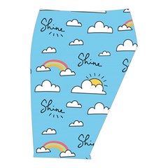 Sky Pattern Midi Wrap Pencil Skirt from ArtsNow.com  Front Right 