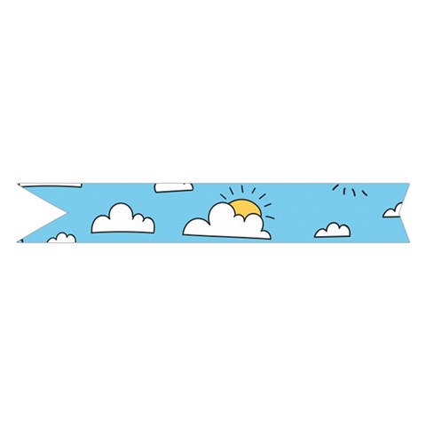 Sky Pattern Midi Wrap Pencil Skirt from ArtsNow.com Hem