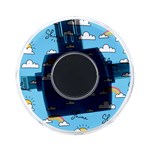 Sky Pattern On-the-Go Memory Card Reader