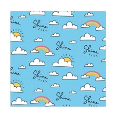 Seamless Pattern Vector Owl Cartoon With Bugs Duvet Cover Double Side (Full/ Double Size) from ArtsNow.com Back