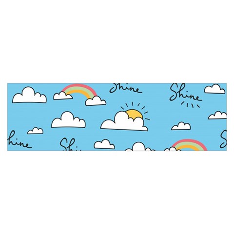Seamless Pattern Vector Owl Cartoon With Bugs Toiletries Pouch from ArtsNow.com Hand Strap