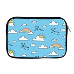 Seamless Pattern Vector Owl Cartoon With Bugs Apple MacBook Pro 17  Zipper Case