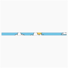 Sky Pattern Roll Up Canvas Pencil Holder (M) from ArtsNow.com Strap