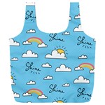 Sky Pattern Full Print Recycle Bag (XXL)