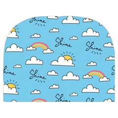 Sky Pattern Make Up Case (Medium) from ArtsNow.com Back