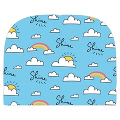 Sky Pattern Make Up Case (Large) from ArtsNow.com Front