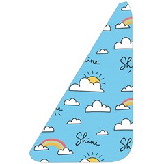 Seamless Pattern Vector Owl Cartoon With Bugs Belt Pouch Bag (Large) from ArtsNow.com Front Left
