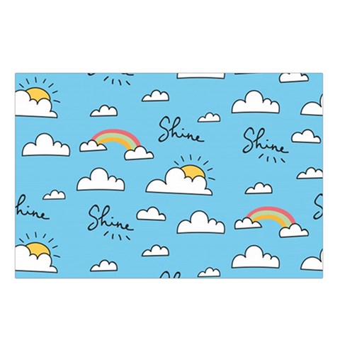 Seamless Pattern Vector Owl Cartoon With Bugs Belt Pouch Bag (Large) from ArtsNow.com Loop