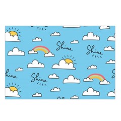 Seamless Pattern Vector Owl Cartoon With Bugs Belt Pouch Bag (Large) from ArtsNow.com Loop
