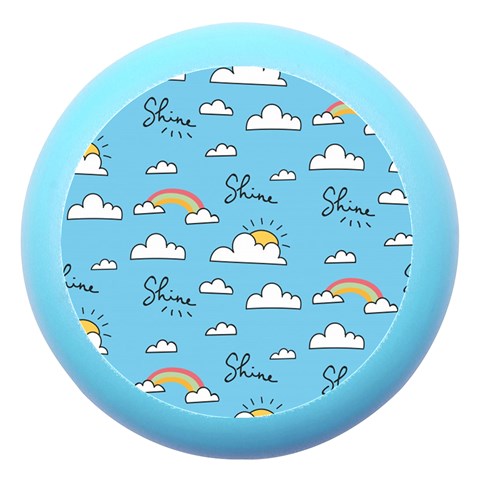 Sky Pattern Dento Box with Mirror from ArtsNow.com Front