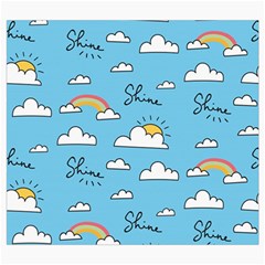 Seamless Pattern Vector Owl Cartoon With Bugs Roll Up Canvas Pencil Holder (S) from ArtsNow.com Front