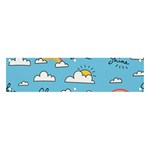 Sky Pattern Banner and Sign 4  x 1 