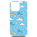Sky Pattern iPhone 14 Pro Max Black UV Print Case