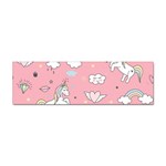 Cute Unicorn Seamless Pattern Sticker Bumper (100 pack)