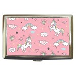 Cute Unicorn Seamless Pattern Cigarette Money Case