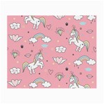 Cute Unicorn Seamless Pattern Small Glasses Cloth