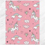 Cute Unicorn Seamless Pattern Canvas 12  x 16 